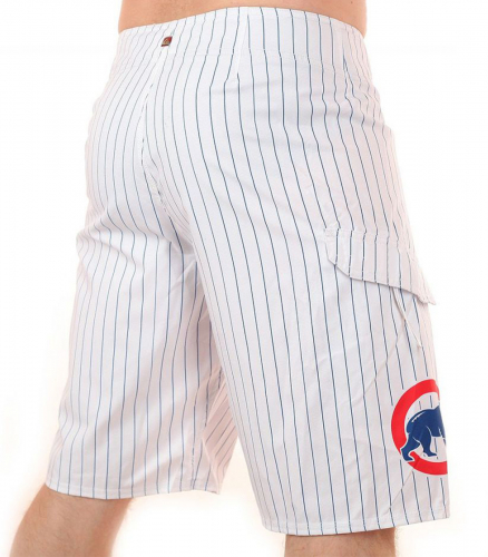 Водонепроницаемые бордшорты с логотипом бейсбольного клуба Chicago Cubs №724 ОСТАТКИ СЛАДКИ!!!!