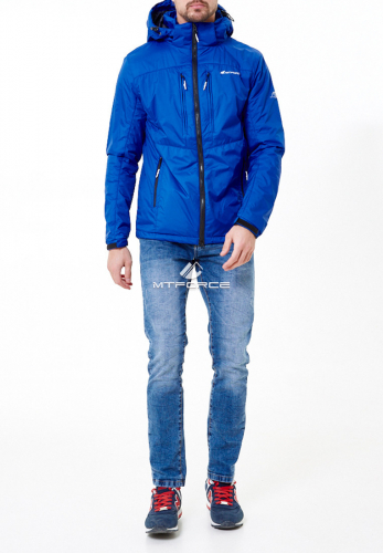 Мужская осенняя весенняя молодежная куртка синего цвета 1913S