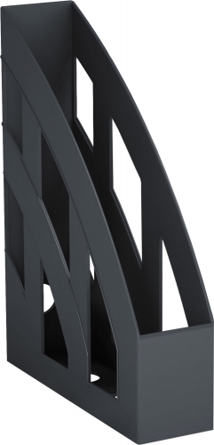Подставка пластиковая для бумаг вертикальная ErichKrause® Basic, 75мм, черный