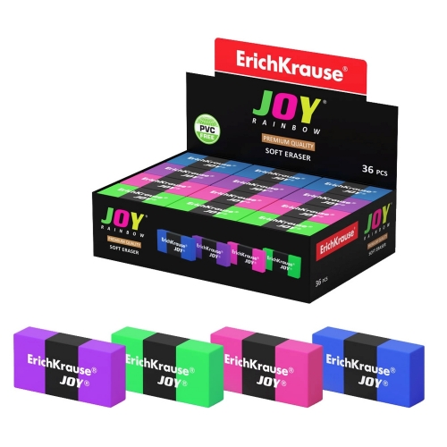 Ластик ErichKrause® JOY® Rainbow