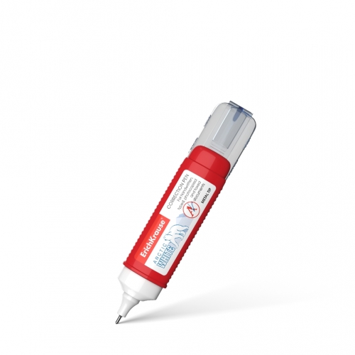Ручка-корректор ErichKrause® Arctic white, 12мл (в пластиковой коробке по 12 шт.)