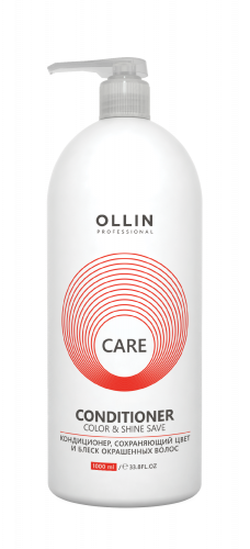 Ollin Care Кондиционер, сохраняющий цвет и блеск окрашенных волос 1000 мл 