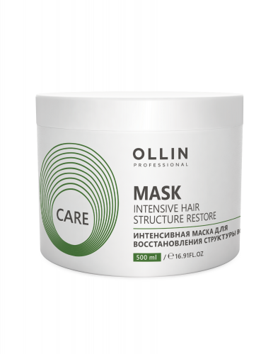 Ollin Care Интенсивная маска для восстановления структуры волос 500 мл