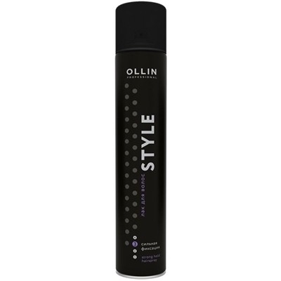 Ollin Style Лак для волос ультрасильной фиксации 500 мл