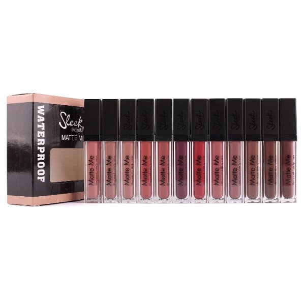Помада жидкая матовая Sleek MakeUP Matte Me (12шт) копия