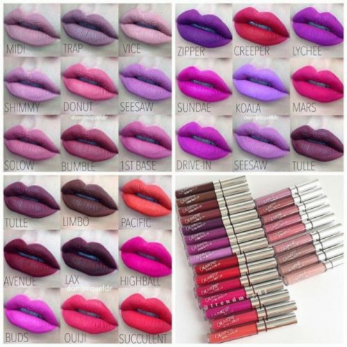 Помада жидкая матовая ультрастойкая Colour Pop Ultra Matte Liquid Lipstick Ultra Satin Lip 20шт копия