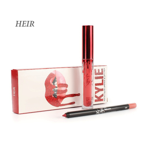 Набор Kylie Matte Liquid Lipstick and Lip Liner 2in1 Heir (помада и карандаш) SALE копия