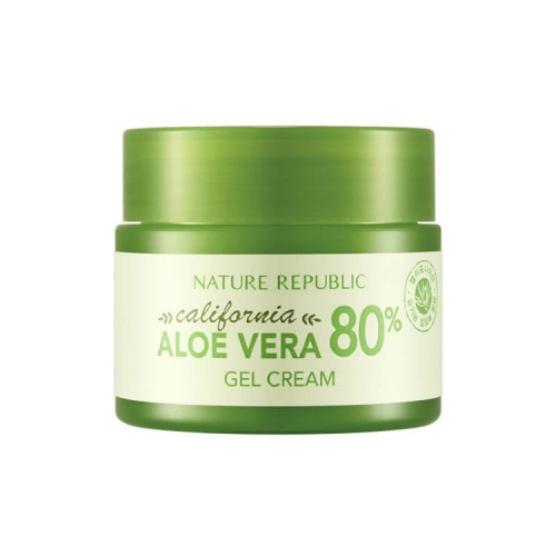 Освежающий гель-крем Nature Republic California Aloe Vera 80% Gel Cream 50ml