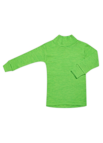 NORVEG Soft City Style  Водолазка детская с длинным рукавом, цвет яркий зеленый