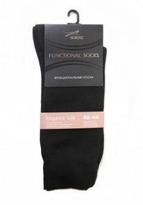 195p.325p. Functional Socks Elegance Silk Носки из шелка цвет коричневый