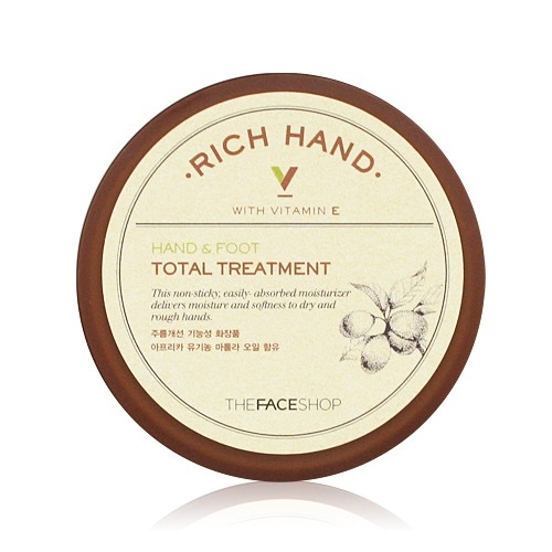 Универсальный бальзам The Face Shop Rich Hand V Hand & Foot Total Treatment , 110 мл