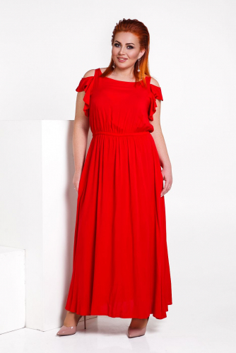 Платье красное 2555692