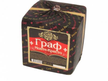 Граф Монте-Кристо КУБИК ТМ Сыр на весь мир 50% 2 кг