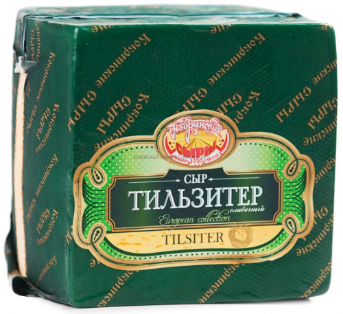 Тильзитер сыр сливочный 50% Кобринский 2,5 кг