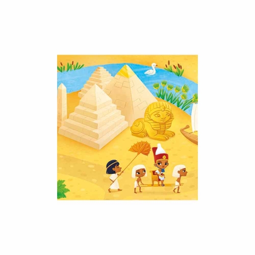 Книжка-панорама с наклейками. Древний Египет. 22х29