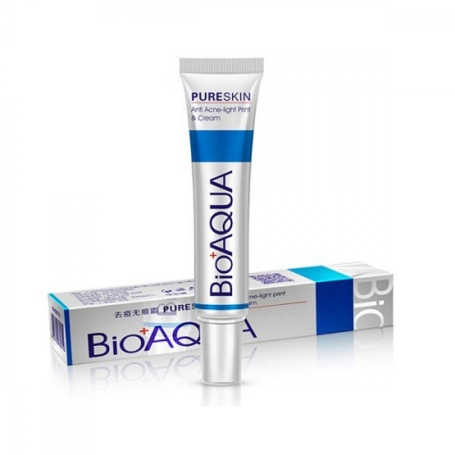 Крем Bio AQUA PURESKIN Anti Acne-light Print Cream для проблемной кожи от прыщей 30ml