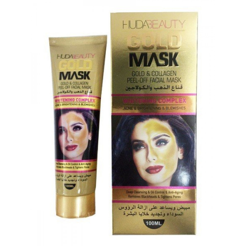 Маска для лица Huda Beauty Gold 100 ml копия