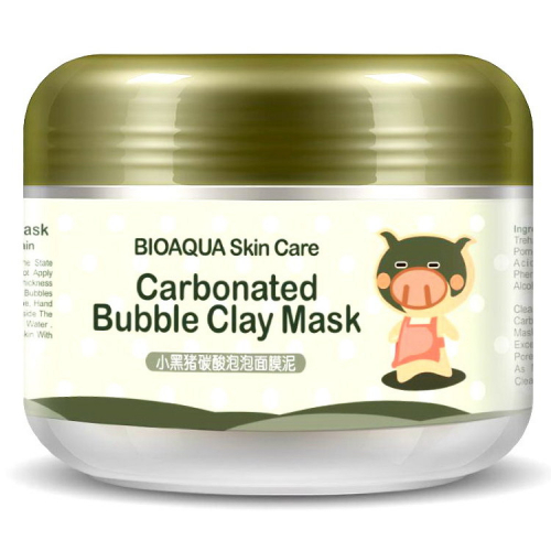 Пузырьковая маска для лица Bioaqua Carbonated Bubble Clay Mask 100гр