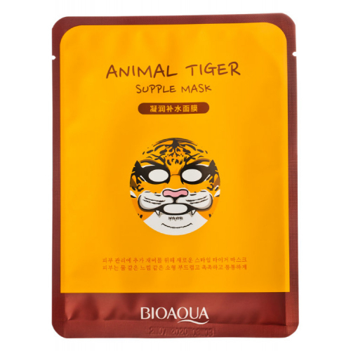 Маска для лица Bioaqua Animal Tiger Supple Mask 30g