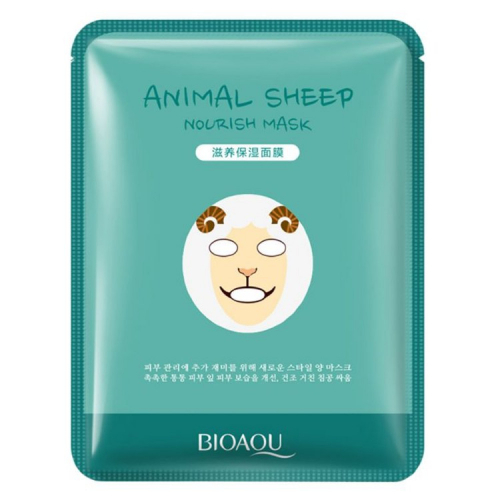 Маска для лица Bioaqua Animal Sheep Nourish Mask 30g