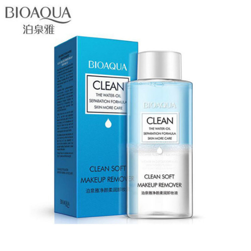 Двухфазное средство для снятия макияжа Bioaqua Clean Soft Makeup Remover 150ml