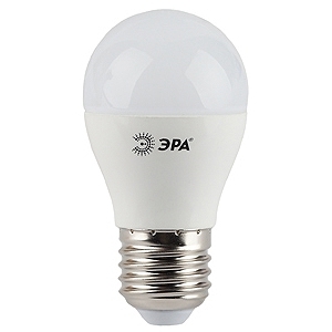 Лампа светодиодная ЭРА LED smd P45-7w-827-E27 668535/518245