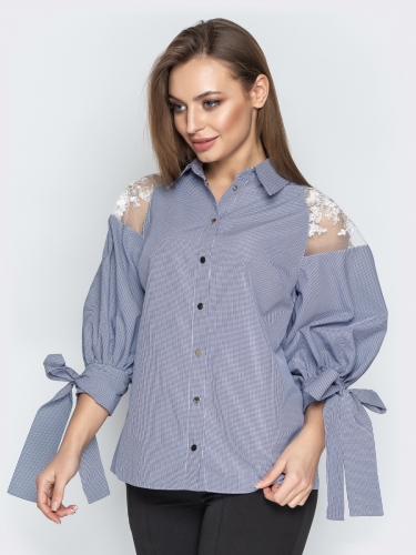 Блузка из рубашки