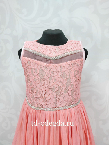 Платье 7895 розовый