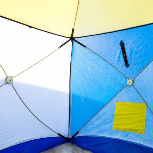 Палатка-куб зимняя трехслойная СТЭК 