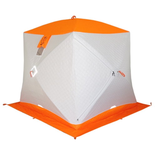 Палатка-куб зимняя для рыбалки ПИНГВИН Призма «Термолайт» (185*185)