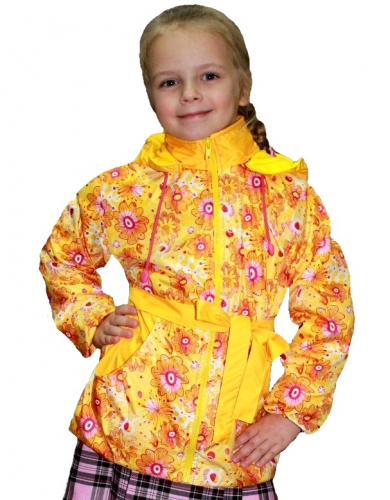 Куртка на флисе для девочек арт. 4218