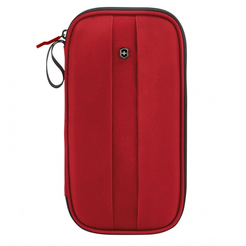 Кошелек-органайзер Victorinox Travel Organizer с защитой от сканирования RFID, красный, 13x3x26 см