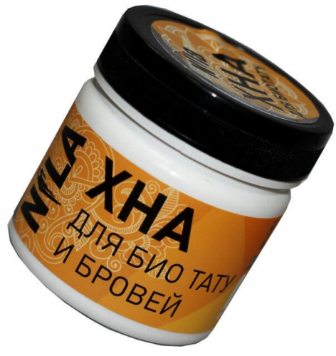 Хна для био тату и бровей NILA (50г) черная