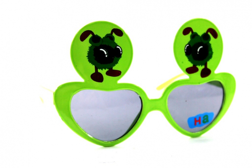 детские солнцезащитные очки 2213 жук зеленый