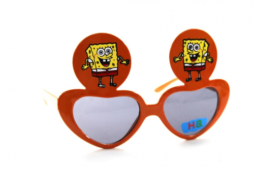 детские солнцезащитные очки 2212 губка боб оранжевый