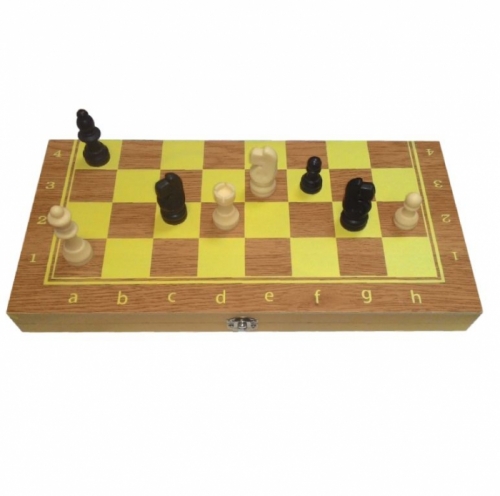 FO831 Шахматы обиходные 290*145 с доской, король 50мм, лакированные Китай