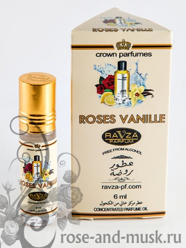                  Mancera Roses Vanille 6 ml Ravza	
