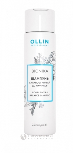 Ollin BioNika Roots To Tips Balance Шампунь Баланс от корней до кончиков 250 мл