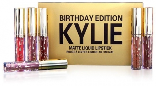 Жидкая помада Kylie Birthday Edition(6шт) (КОПИИ)