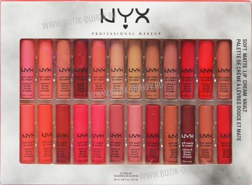 Набор жидкой помады NYX matte lip cream (24шт) (КОПИИ)