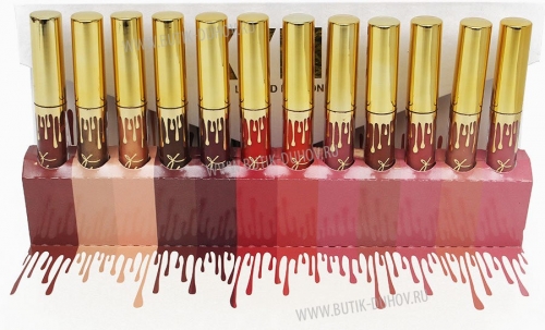 Жидкая помада Kylie Limited Edition Matte Liquid Lipstick набор - 12 шт. (КОПИИ)