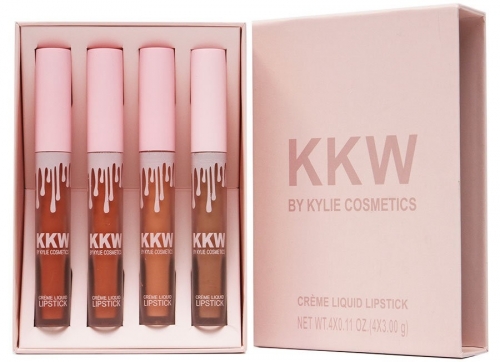 Жидкая помада KKW by Kylie Cosmetics (4 оттенка) (КОПИИ)