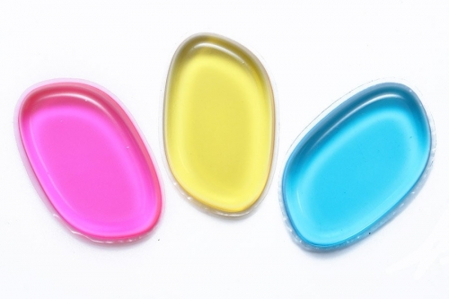 Спонж силиконовый для нанесения макияжа цвета в ассортименте (КОПИИ)