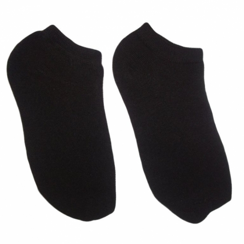 Носки женские, подростковые черные спортивные 33-41 размер.