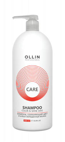 Ollin Care Шампунь, сохраняющий цвет и блеск окрашенных волос 1000 мл