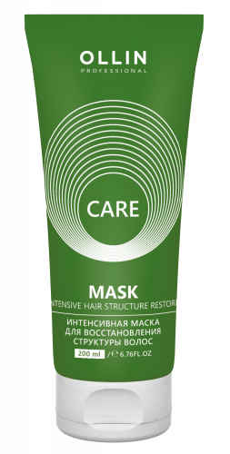 Ollin Care Интенсивная маска для восстановления структуры волос 200 мл