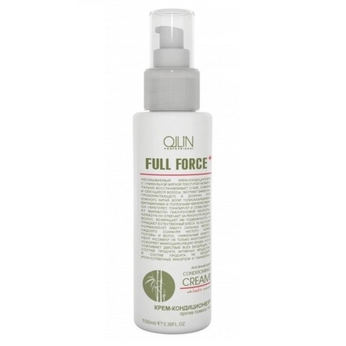 Ollin Full Force Clarifing Hair & Scalp Крем-кондиционер против ломкости с экстрактом бамбука 100 мл