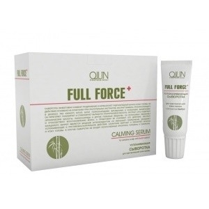 Ollin Full Force Clarifing Hair & Scalp Успокаивающая сыворотка для чувствительной кожи головы с экстрактом бамбука 10штх15 мл