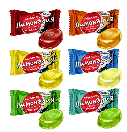 конфеты Лимонадия