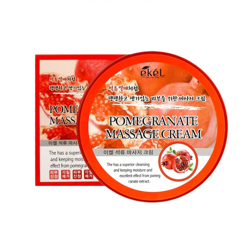 Крем для тела с экстрактом граната для самомассажа ekel Massage Cream Pomegranate 300мл